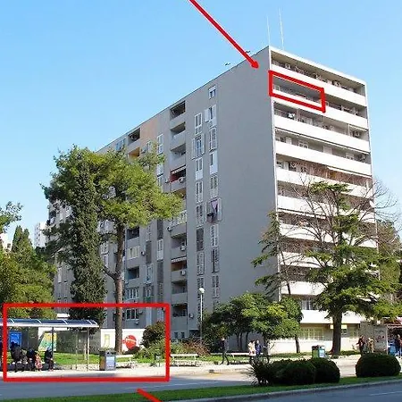 شقة For 5 Persons In Split, Sea View, Wifi *